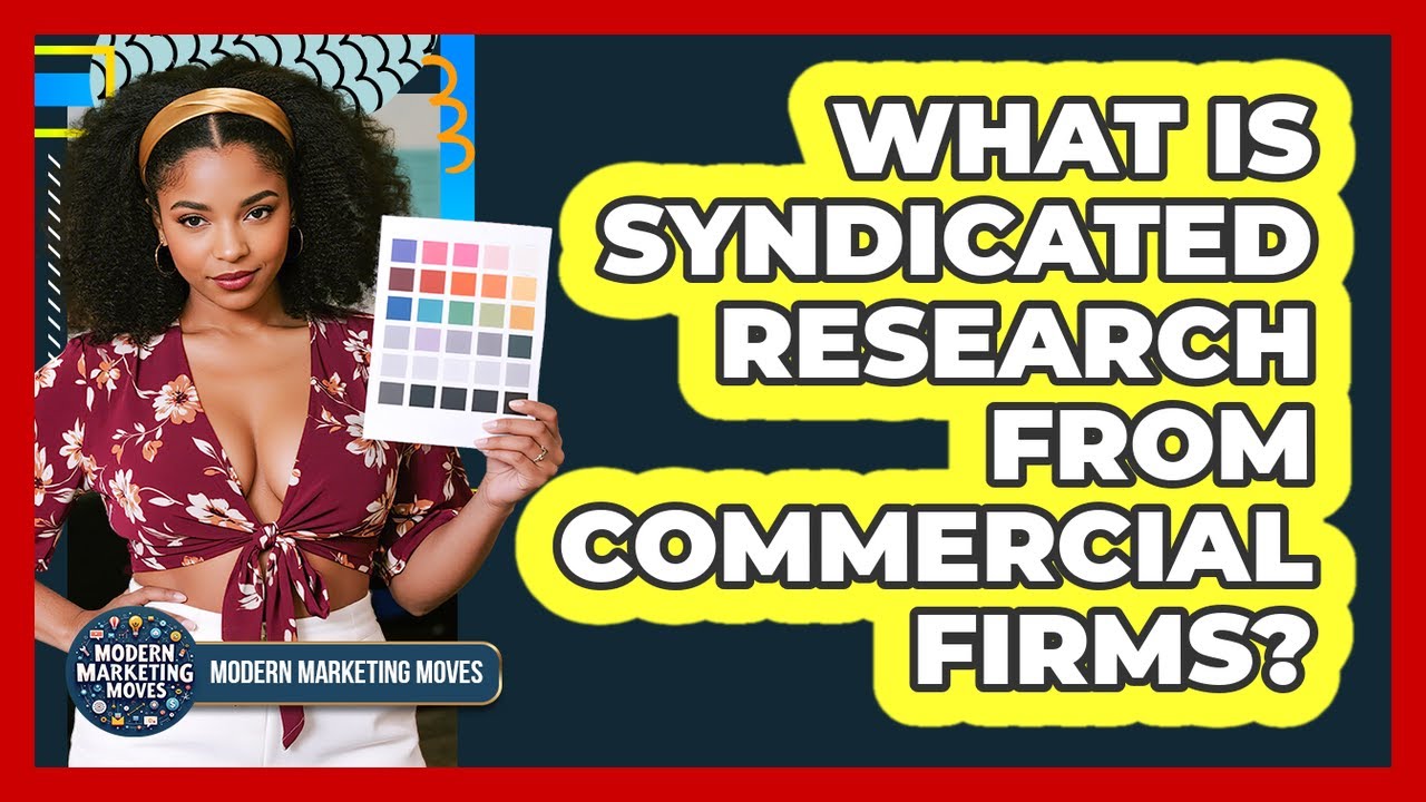 What Is Syndicated Research From Commercial Firms?