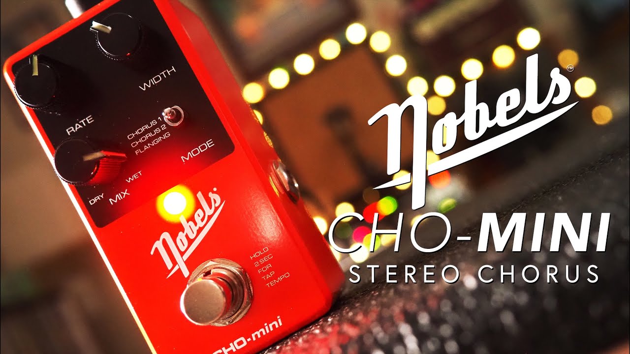 Nobels // CHO-mini Stereo Chorus & Flanger (Demo)