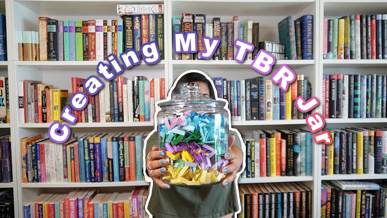 How Many Unread Books Do I Own? | TBR Jar Setup