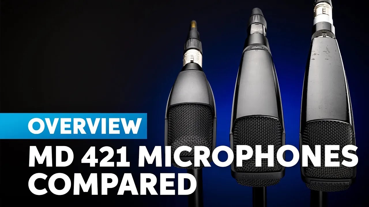 Sennheiser MD-421 Kompakt vs. Vintage and Modern MD 421 Microphones