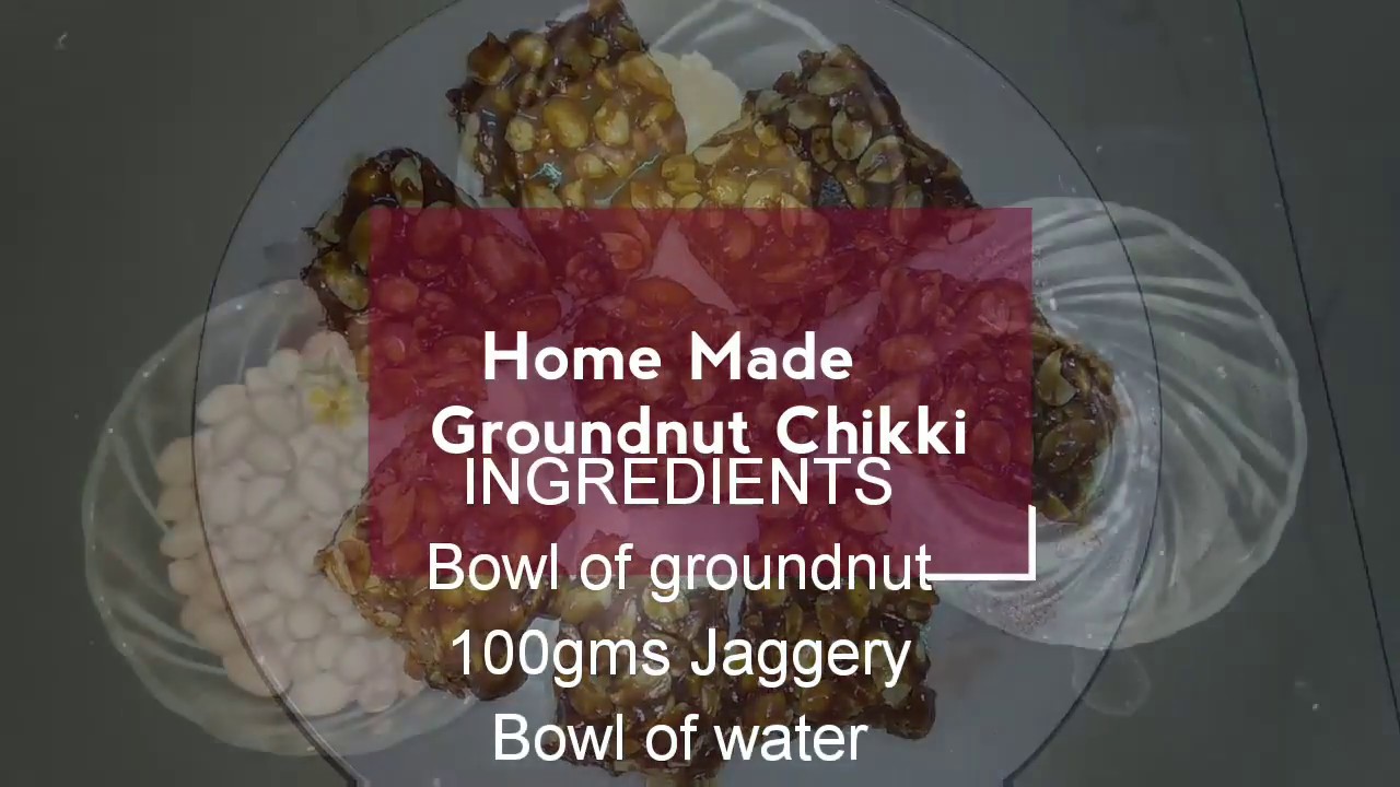 Home Made Groundnut Chikki | Peanut Bar | Palli Patti | Quick Easy Sweet