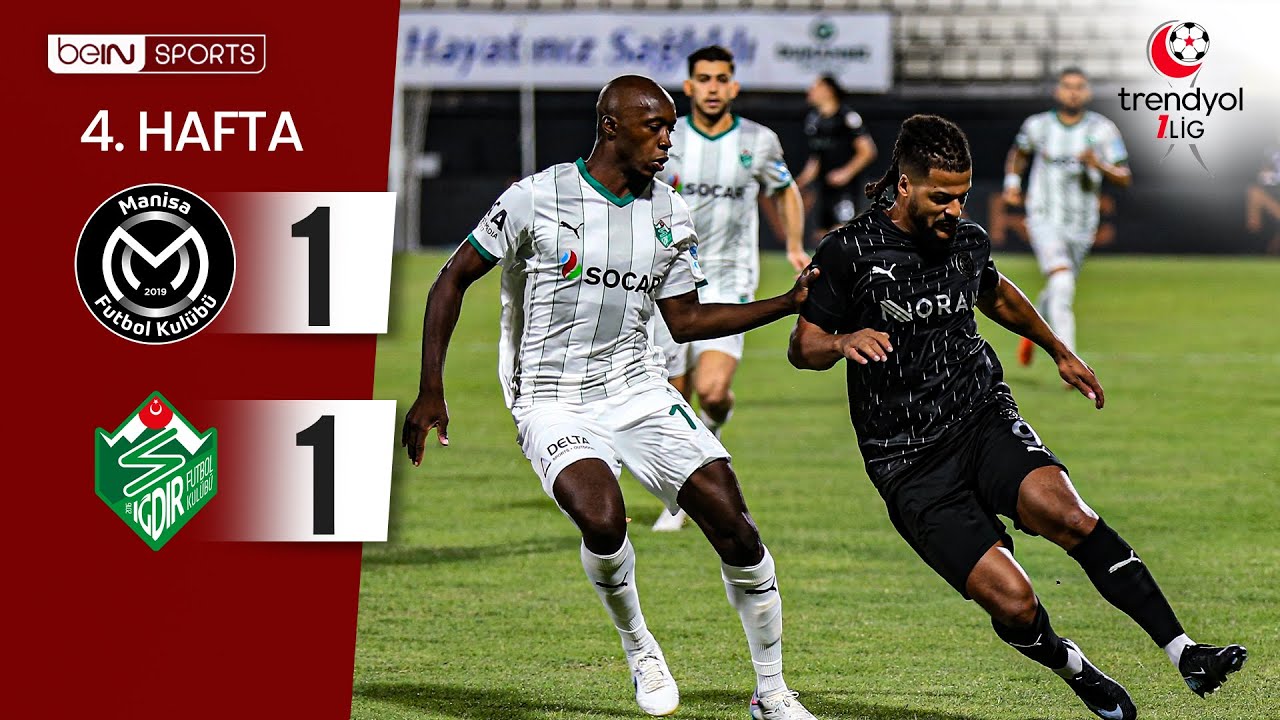 Manisa FK (1-1) Iğdır FK | 4. Hafta Ma&ccedil; &Ouml;ZETİ | Trendyol 1. Lig - 2025/26