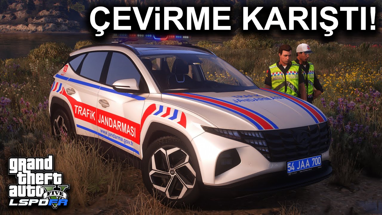 YENİ TUCSON JANDARMA !! - JANDARMA TRAFİK MODU - GTA 5 LSPDFR