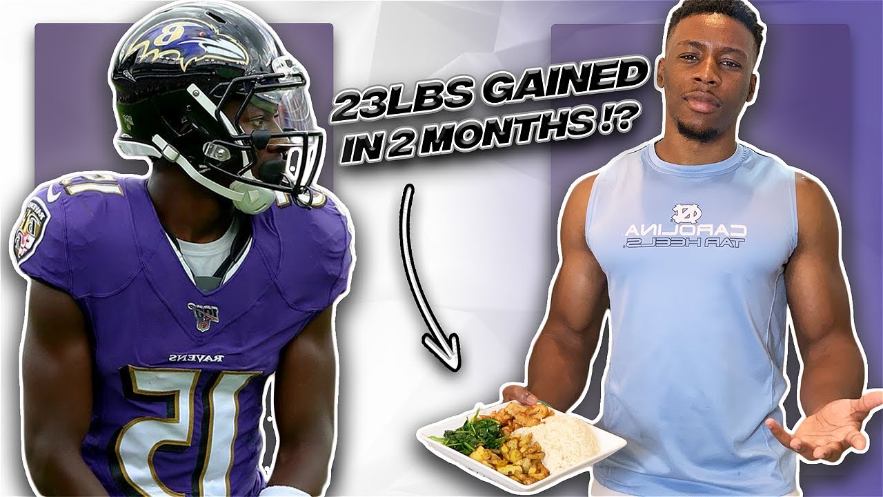 I Tried MARQUISE BROWNS 23lb BULKING DIET !!! 4000 CALORIES !