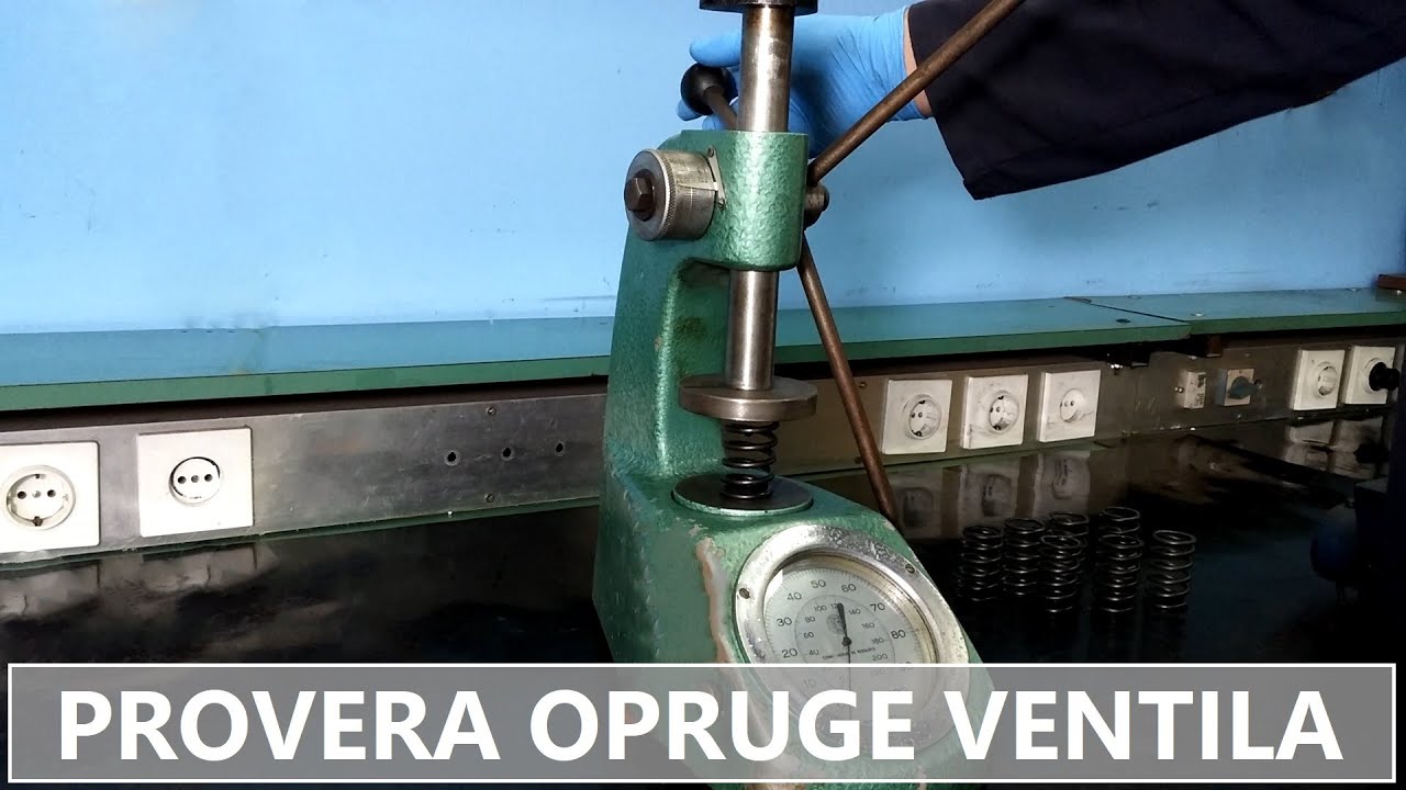 Kako ispitati opruge ventila