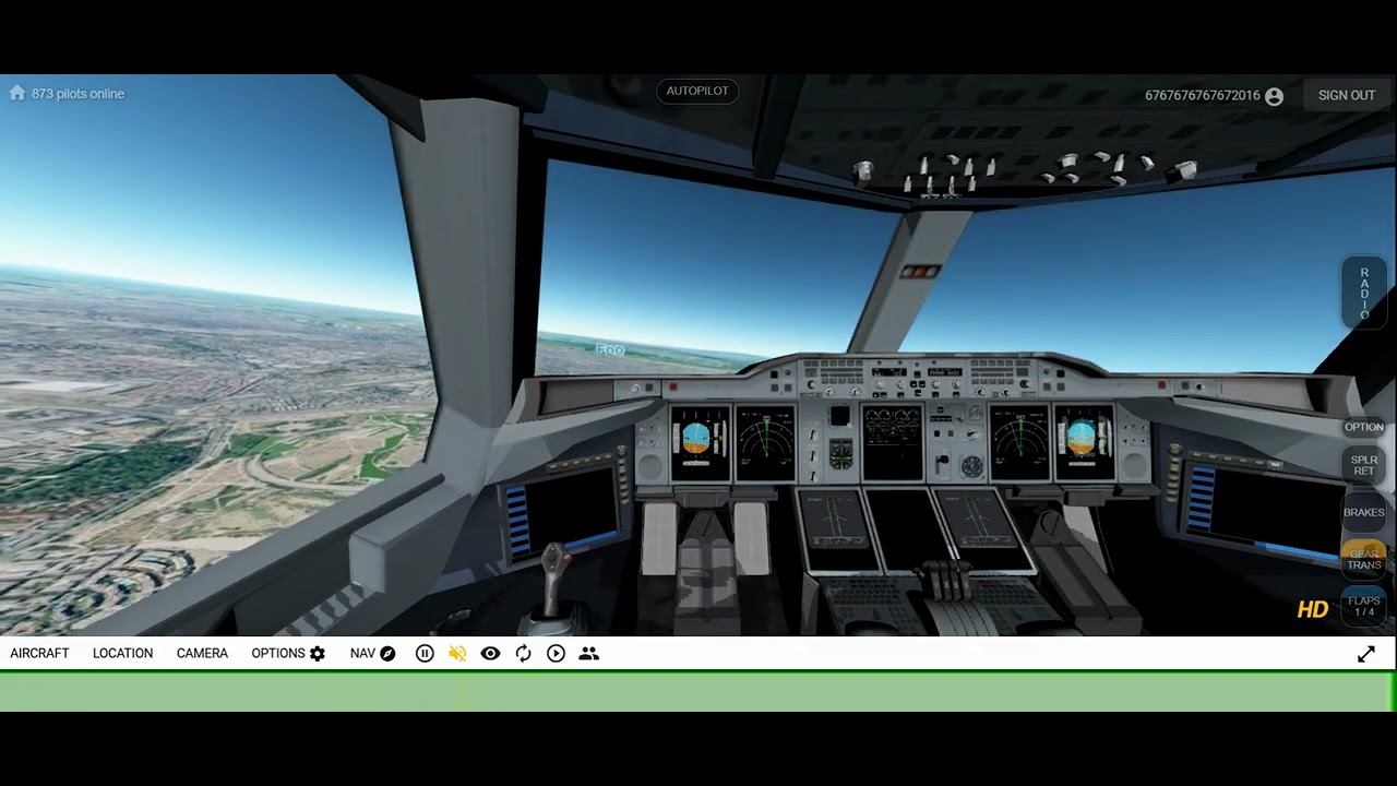 Flying the giant Airbus A380 in high turbulance