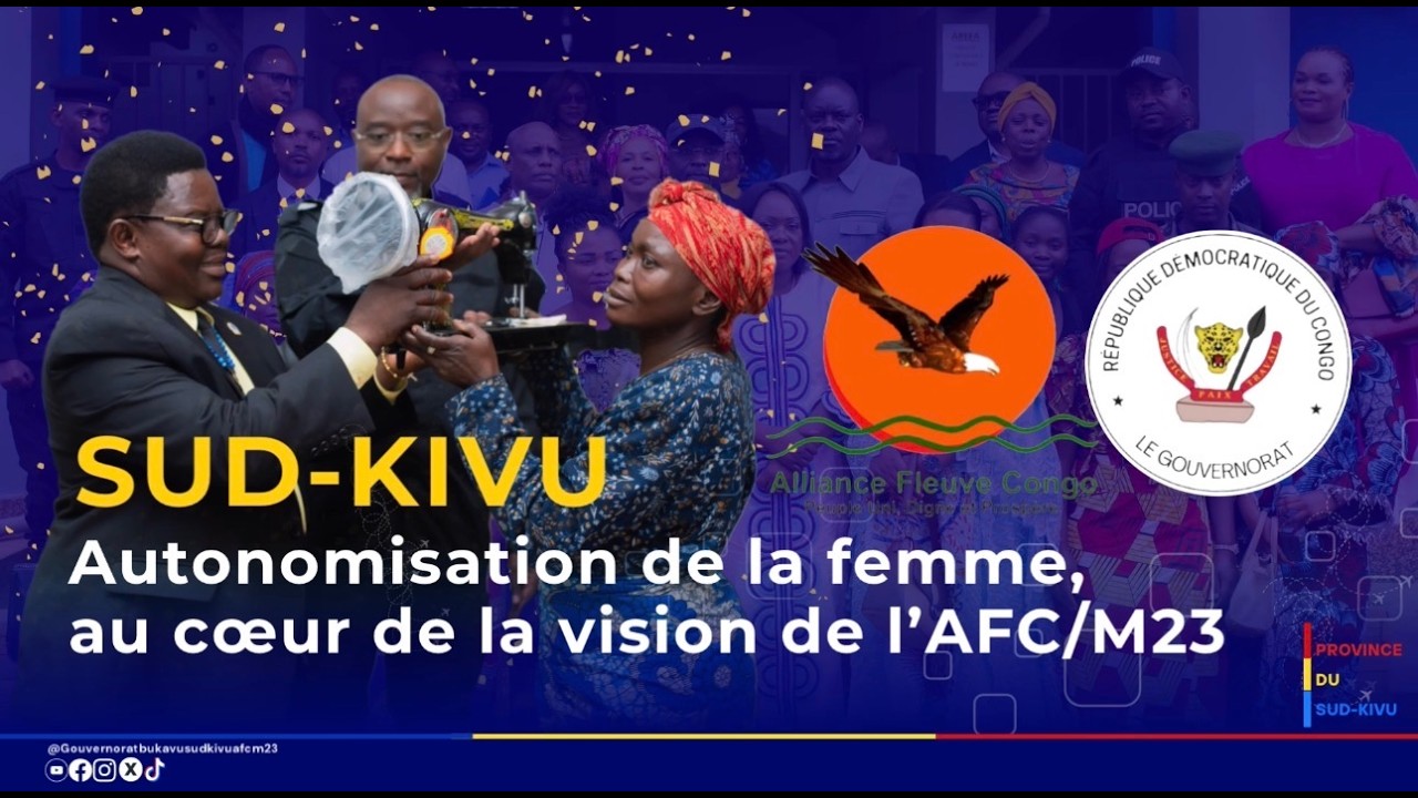 #RDC: Sud-Kivu; Autonomisation de la femme, au cœur de la vision de l’AFC/M23