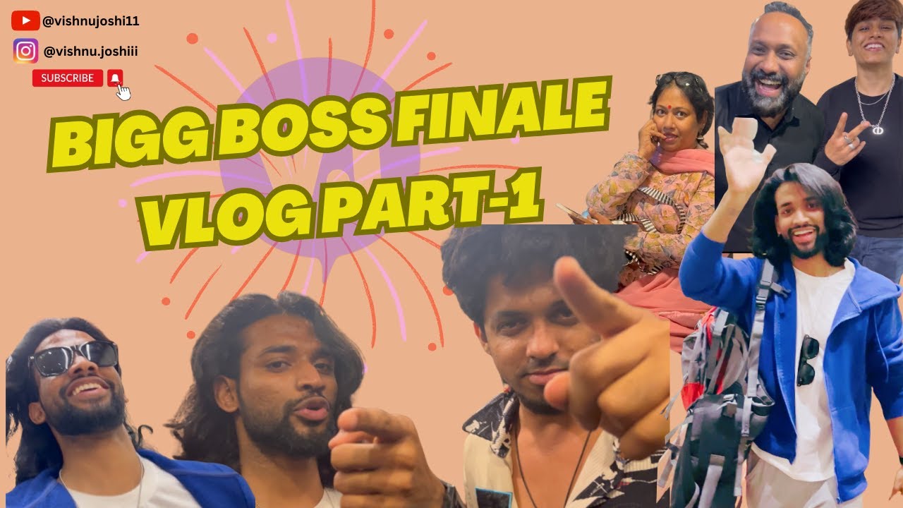 Bigg Boss Grand Finale Vlog Part-1😉🕺🏻 🔥🤣🤘🏼🫂🫶 #biggboss #vishnujoshi #vj #trending #biggbossmalayalam