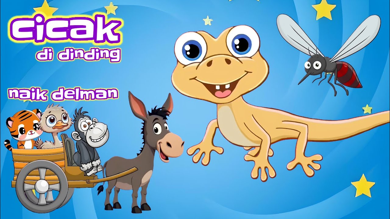 naik delman istimewa lagu anak | lagu anak anak | arkids | cicak di dinding | kalau kau suka hati
