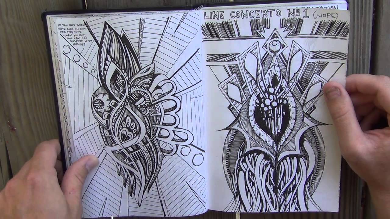Flipping Through My Doodle Book
