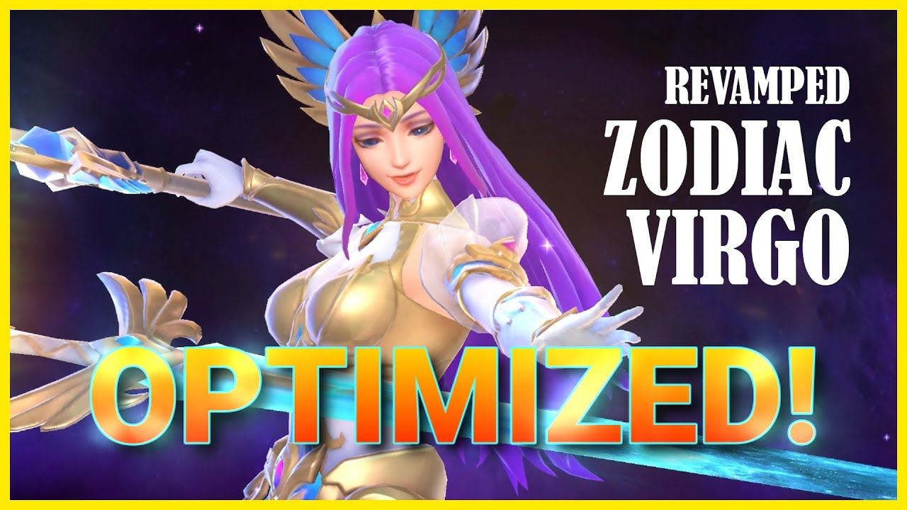 Odette's Optimized Revamped Virgo Skin (Advanced Server Patch Notes 1.8.42) | MLBB Update | OdetteML