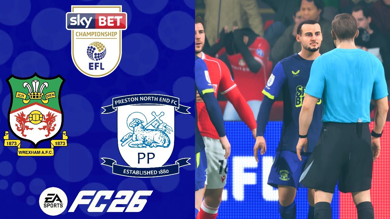 PENALTY NORTH END | FC 26 Wrexham Career Mode EP26: Preston | EFL Championship