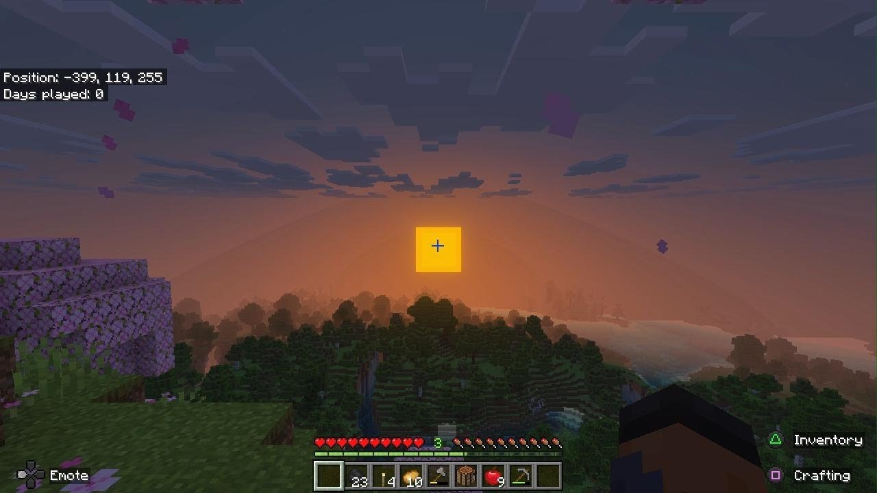 Minecraft gameplay 1