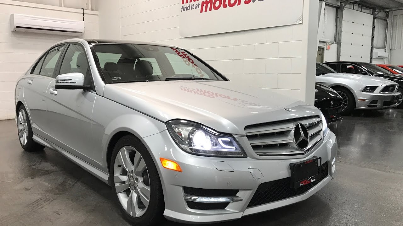 2012 Mercedes-Benz C-Class C300 SOLD SOLD SOLD  4MATIC NAV Sunroof One Owner Low KmsAWD