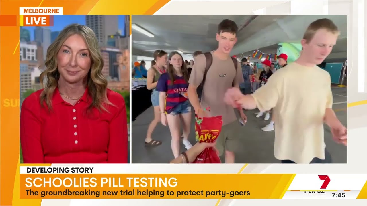 Pill Testing at Schoolies