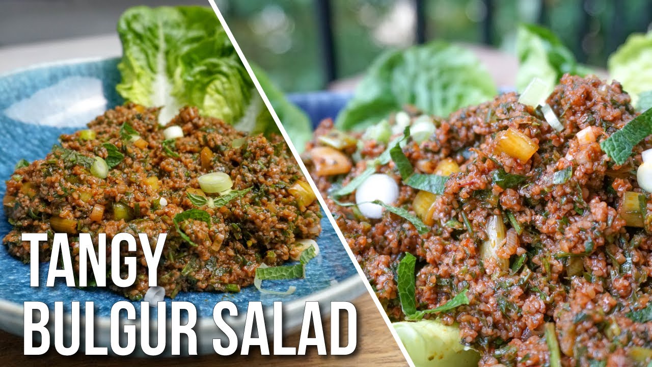 Kisir, Tangy Turkish bulgur and herb salad - The vegan dish of your dreams