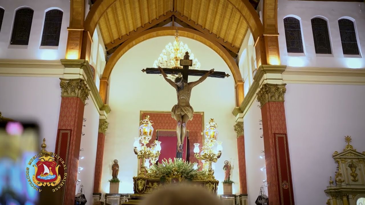 [4K] SALIDA STMO. CRISTO DE LA LUZ | DALÍAS 2025| Asociación Músico-Cultural Daliense