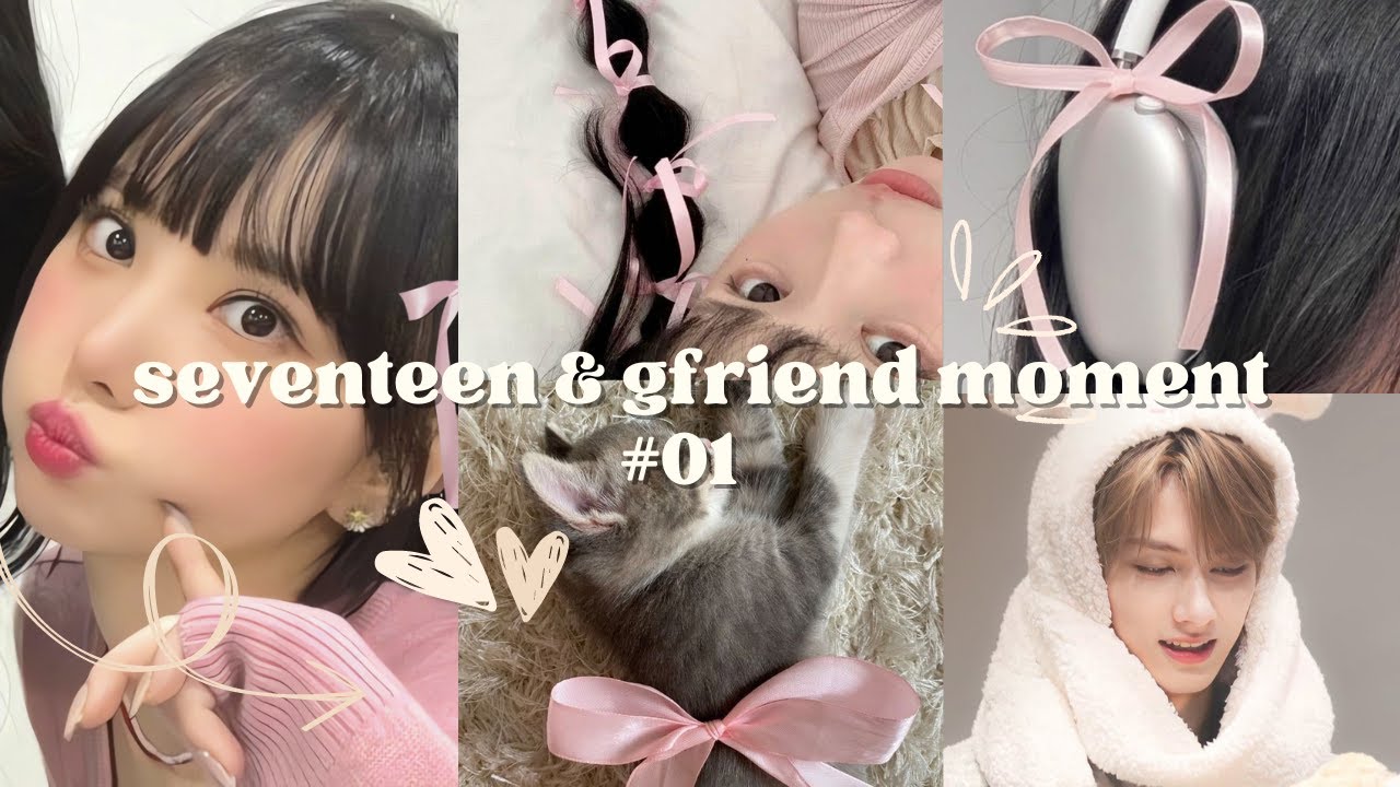seventeen 세븐틴 and gfriend 여자친구 moments #01