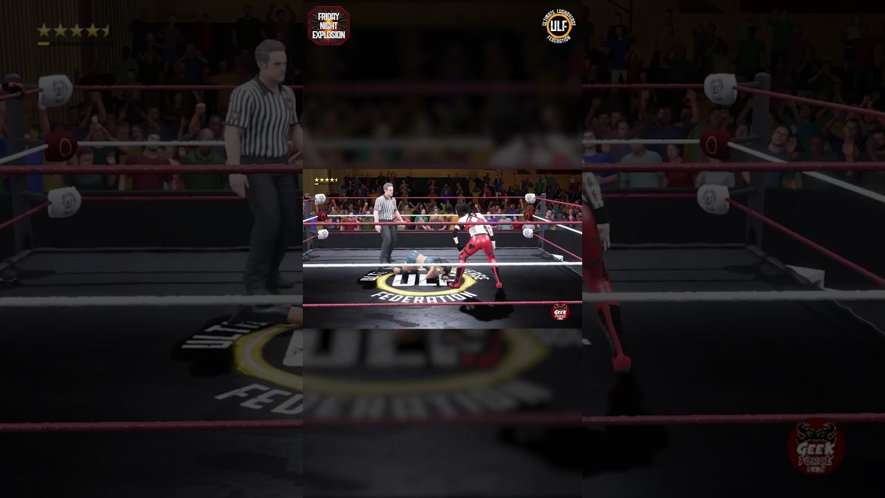 Victoria de la Oscuridad: Baba Yaga & Alli Kay Vox vs Kassius & Alexa Jade en ULF | WWE2K22 | Shorts
