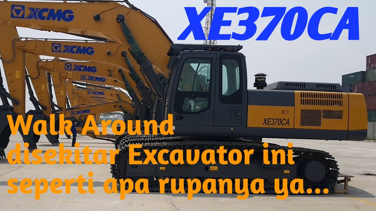 #XCMG #EXCAVATOR #XE370CA Walk around the XCMG excavator XE370CA