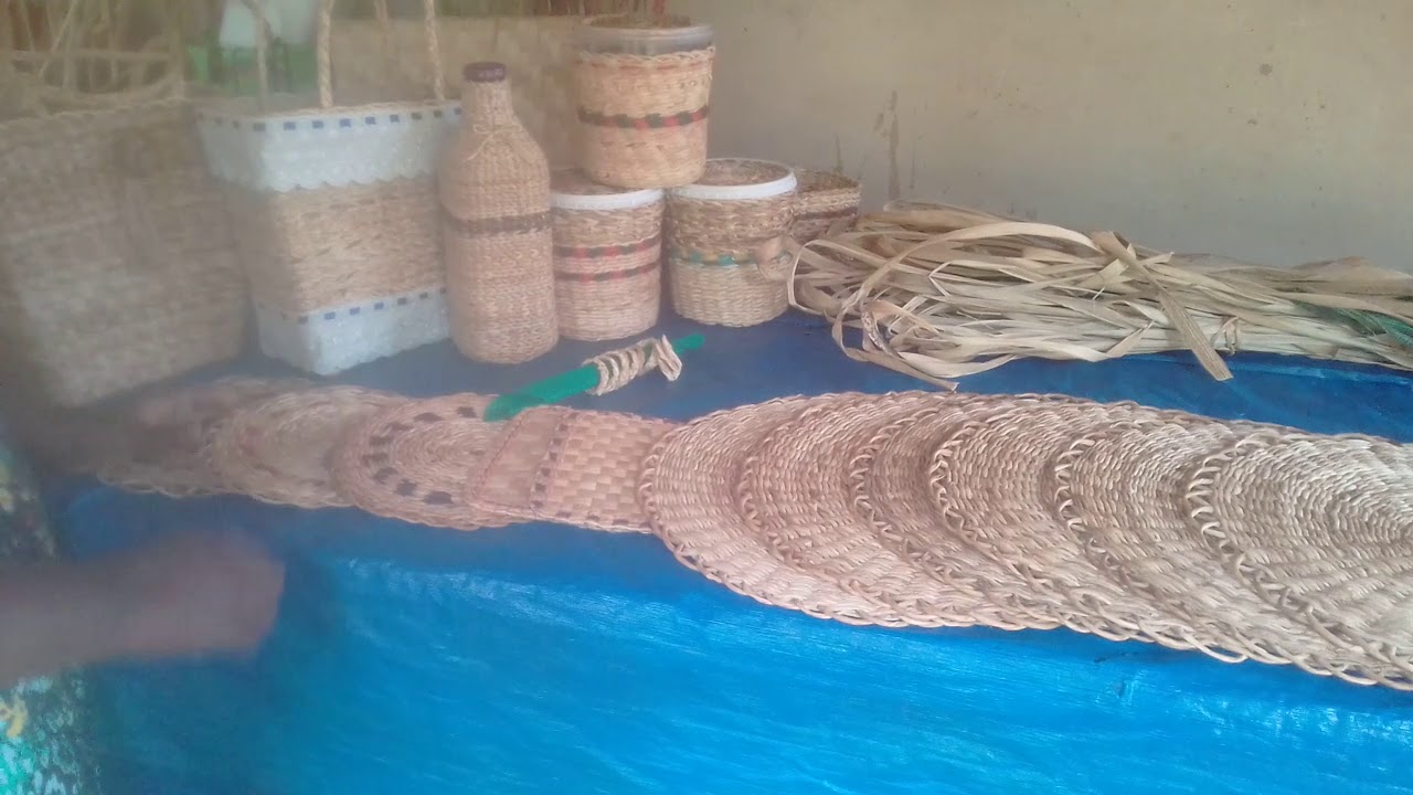 ARTESANATO DA FIBRA DA BANANEIRA