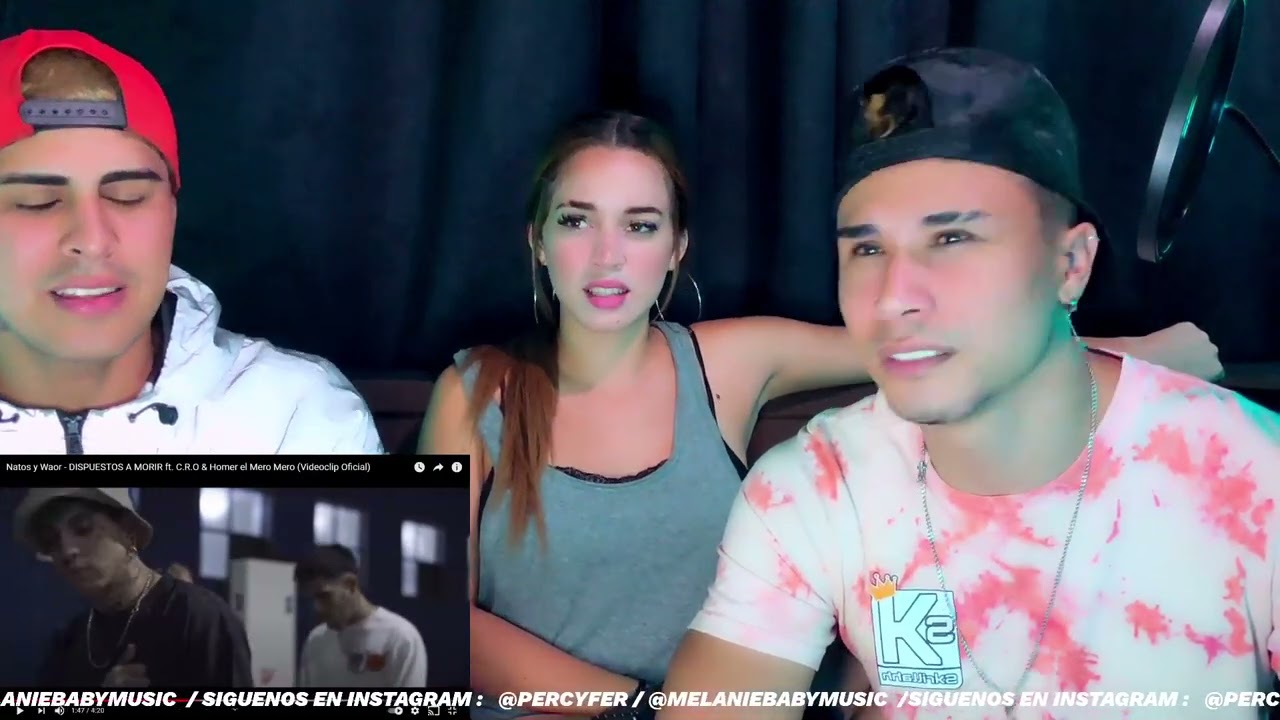 Natos y Waor - DISPUESTOS A MORIR ft. C.R.O & Homer el Mero Mero ( BARDEROS )  REACCION