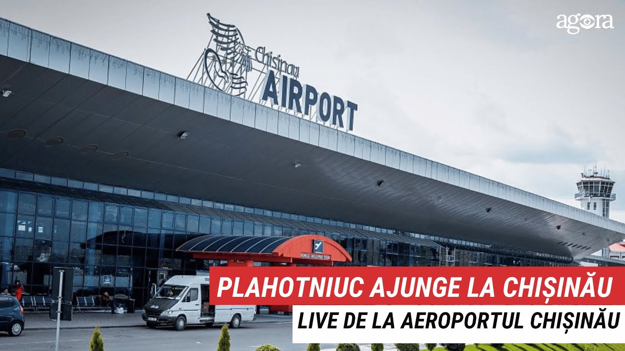 Plahotniuc ajunge la Chișinău. Live de la Aeroportul Chișinău