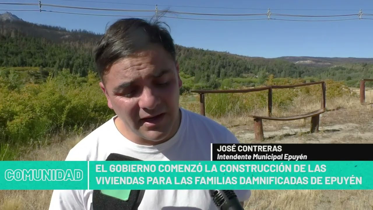 25 02 26 JOSÉ CONTRERAS Intendente Municipal Epuyén