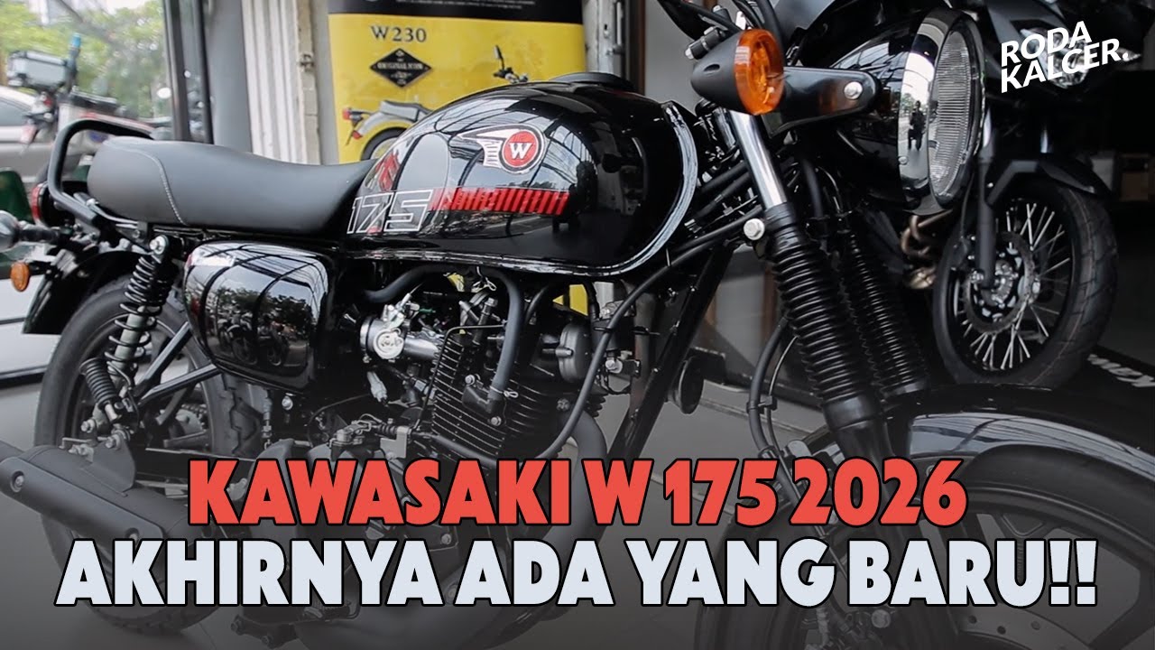 AKHIRNYA INJEKSI DAN ADA INDIKATOR BENSIN!! KAWASAKI W 175 2026