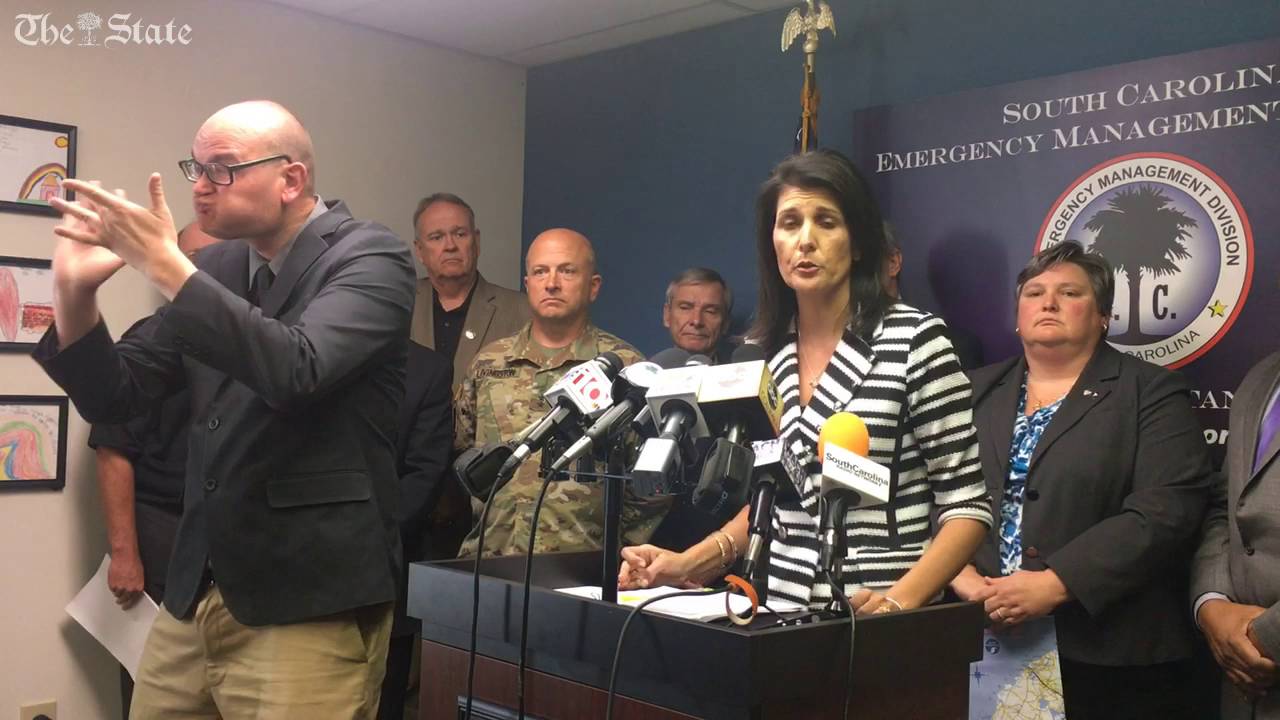 Gov. Haley: evacuate all SC coastal communities ahead of Hurrican Matthew