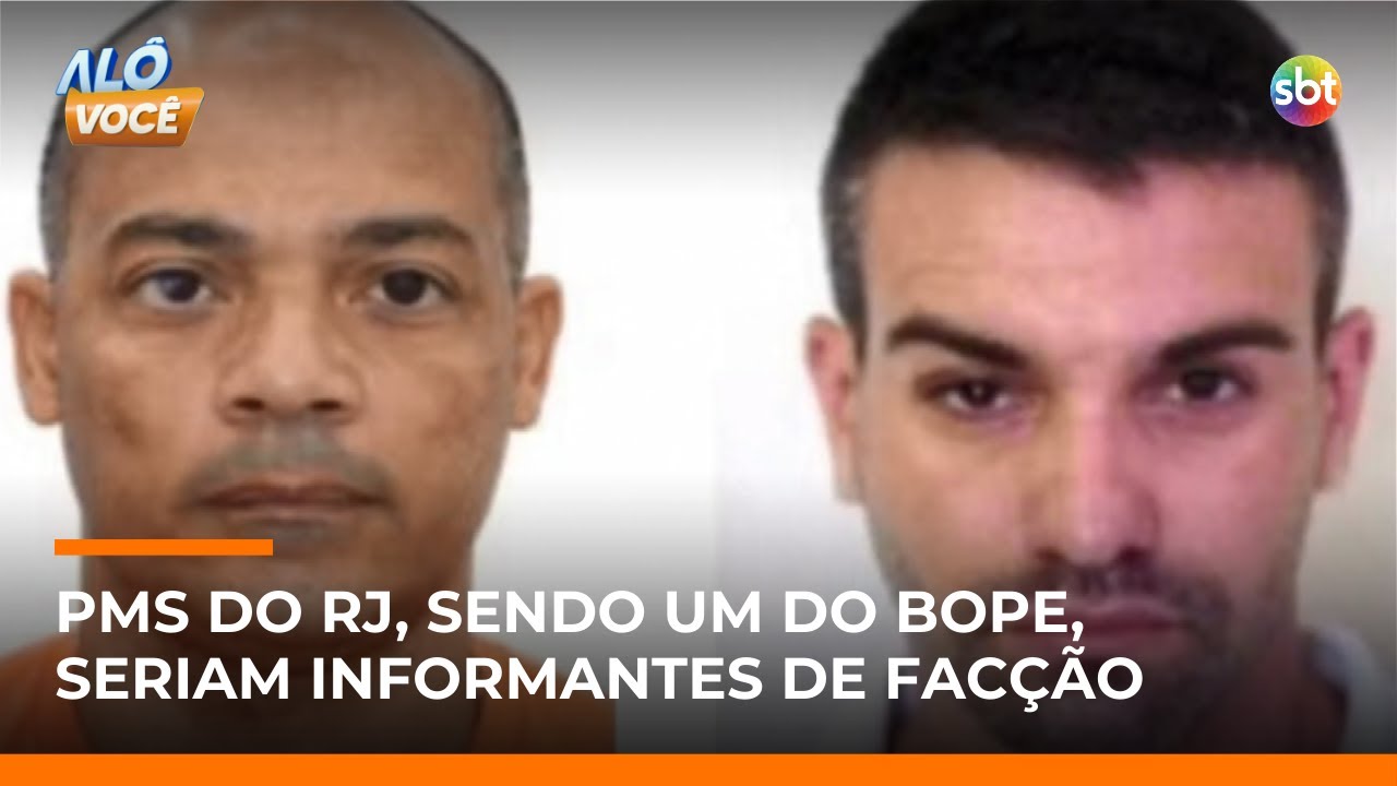 Dois PMs, sendo um do BOPE, s&atilde;o presos suspeitos de vazarem informa&ccedil;&otilde;es para fac&ccedil;&atilde;o | #AloVoce