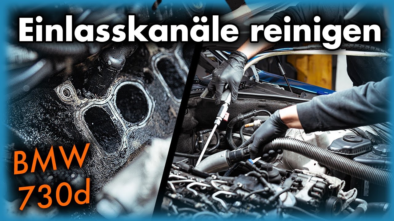 Knapp am Motorschaden vorbei!! Einlasskanäle reinigen beim BMW 730d N57 | BMWFarid