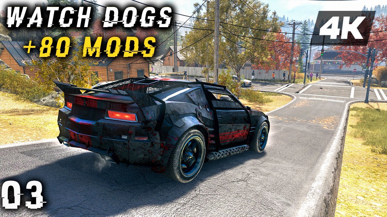 WATCH DOGS Exploit G3 Modpack 80+ Mods Gameplay Walkthrough Part 3 FULL GAME [4K 60FPS PC ULTRA]