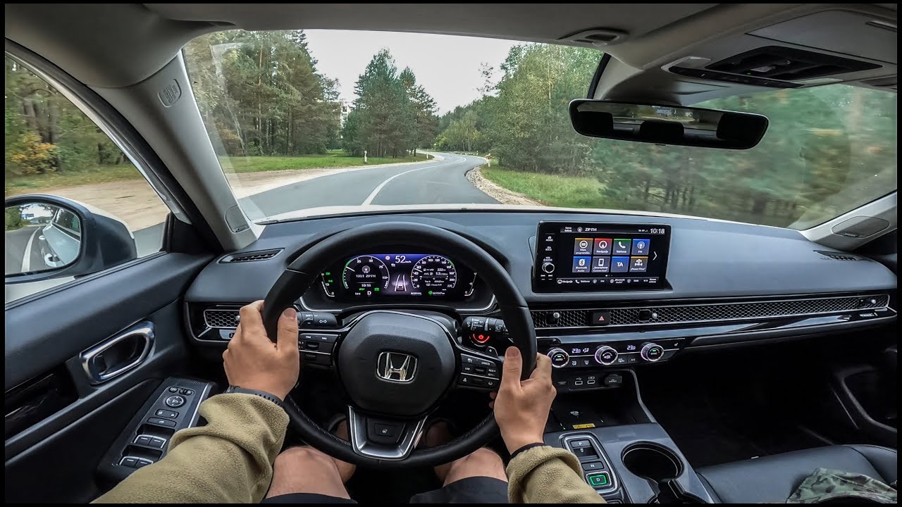 Honda Civic 2024 POV Test Drive @DRIVEWAVE1