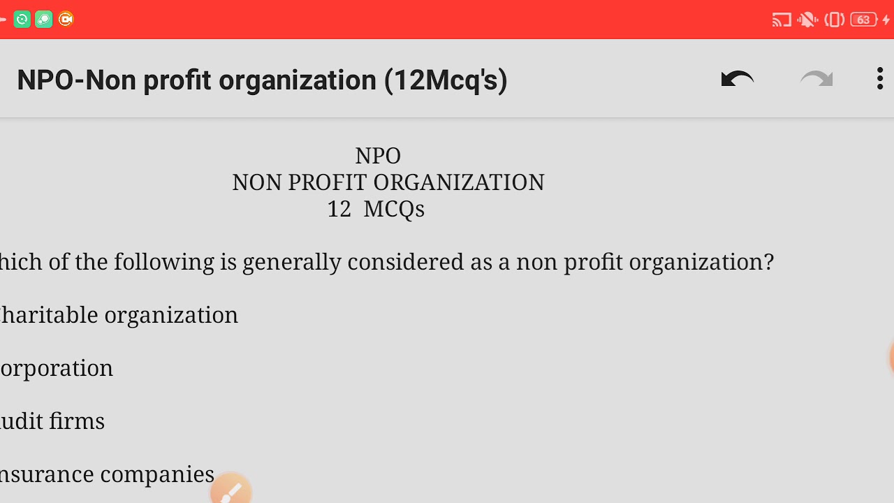 McQ Npo chapter # NPO McQ