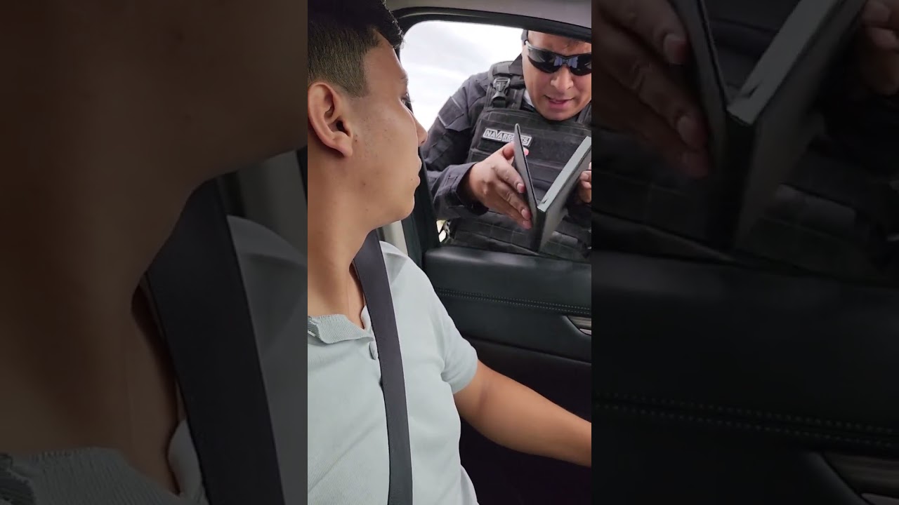 Jovenes exhiben a transito queriendo m0rdida 🤣
