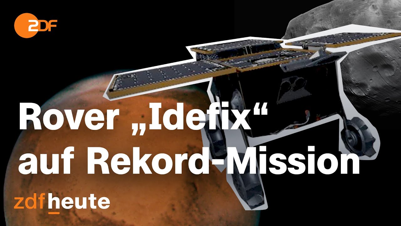 Gab es Leben auf dem Mars? Rover Idefix auf gro&szlig;er Mission