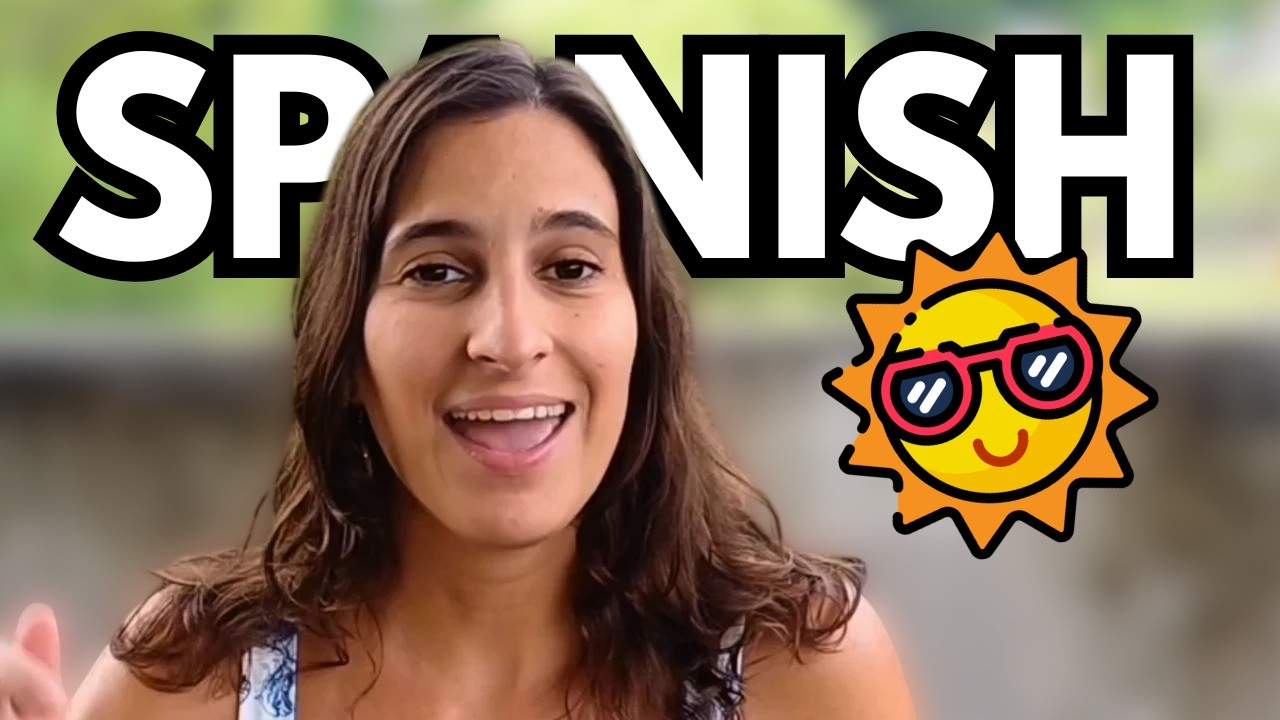 Slow Spanish for beginners | My Summer Routine in Brazil