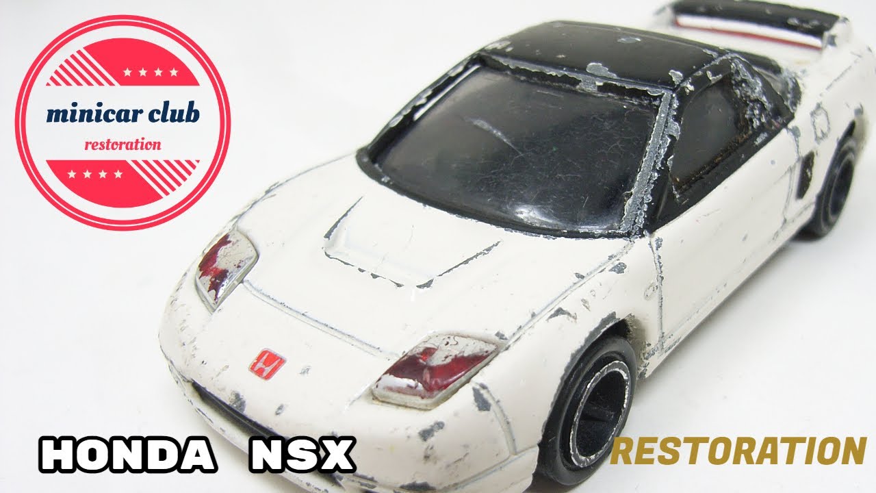 【改造】ハードオフの100円ジャンク　ホンダNSXのレストアと改造。簡単車高調整　Restoration Abandoned HONDA NSX