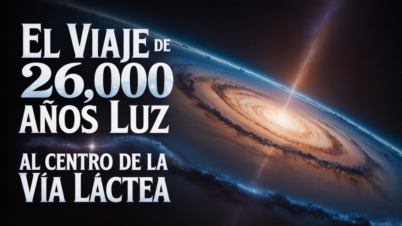 El Viaje de 26,000 A&ntilde;os Luz al Centro de la V&iacute;a L&aacute;ctea | explicado para dormir