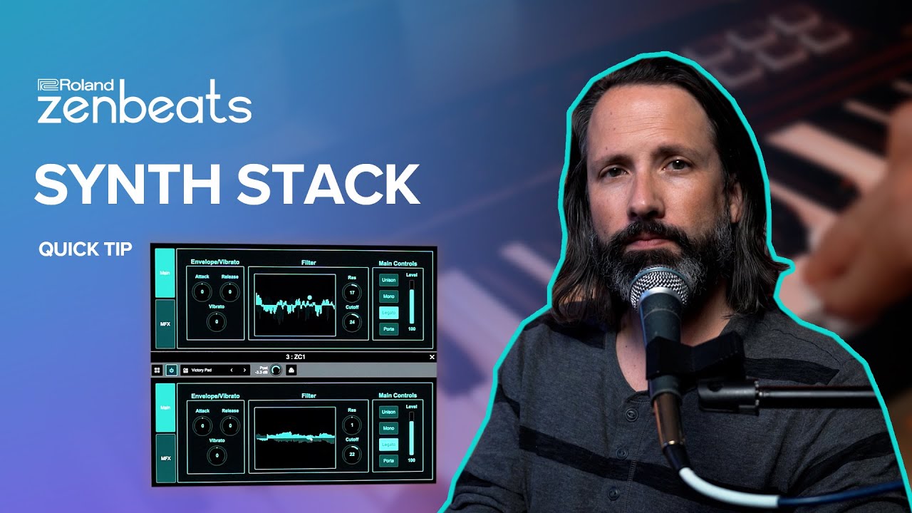 Synth Stacking in Roland Zenbeats
