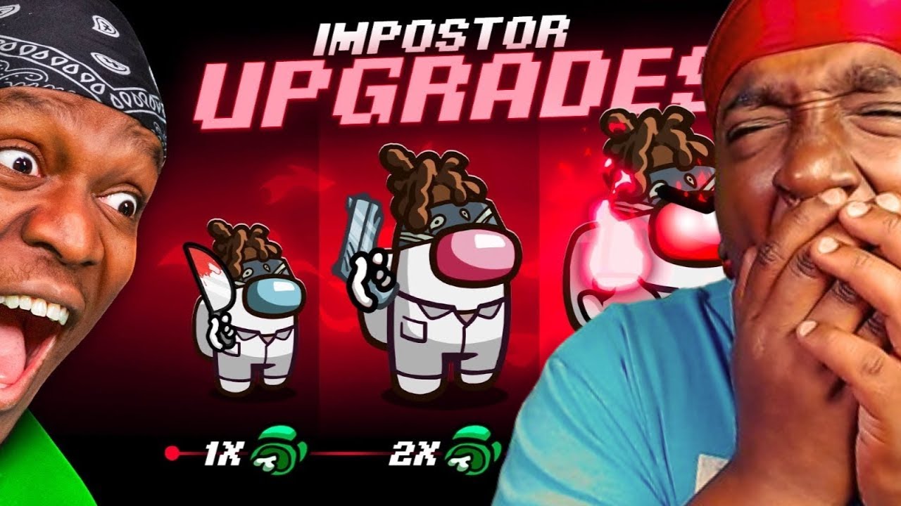 WELLER MASTERCLASS!! SIDEMEN AMONG US BUT THE IMPOSTER'S ROLE UPGRADES WITH EVERY KILL (REACTION)