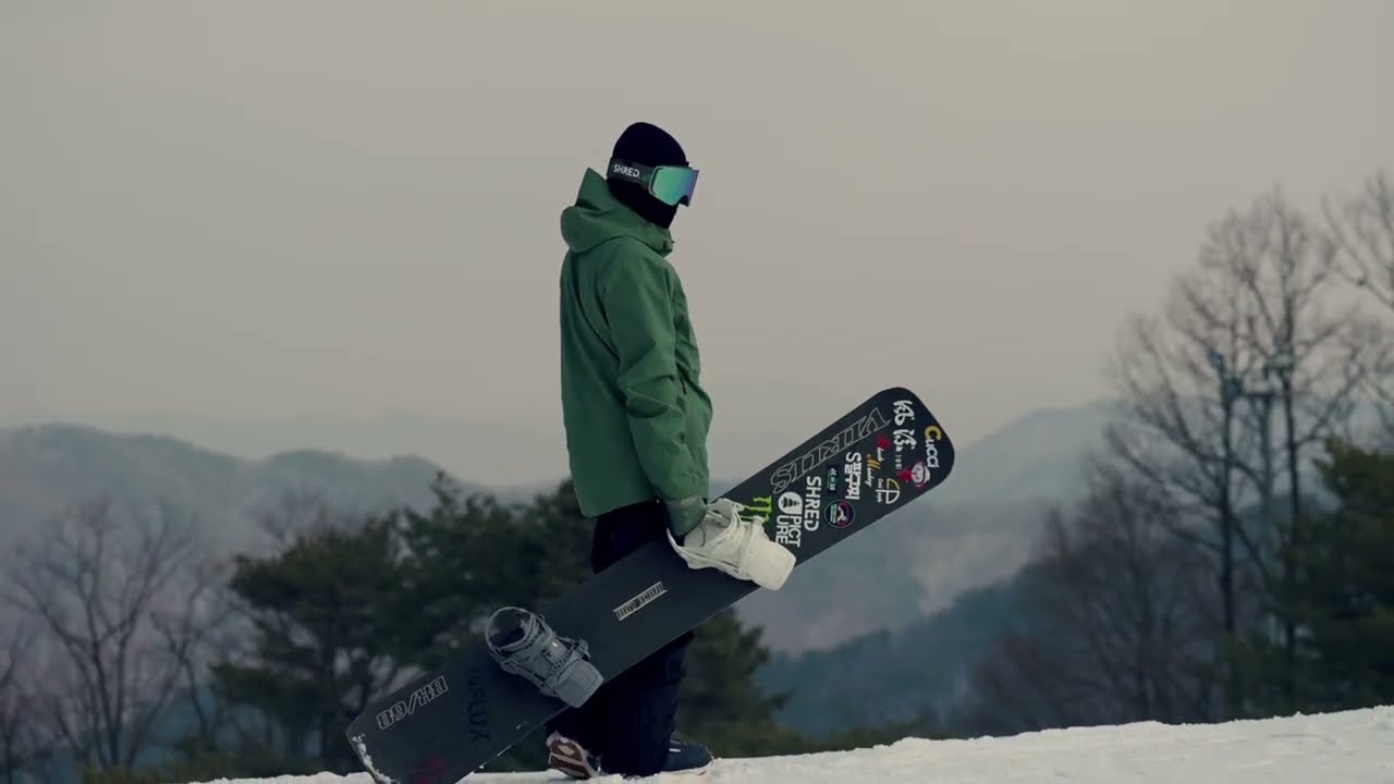 23-24 시즌/ 스노우보드/ snowboarding/ スノーボード/ VIRUS SNOWBOARD/ 비발디파크/ 테크니컬라이딩/ 전향각/ Rider.공형빈
