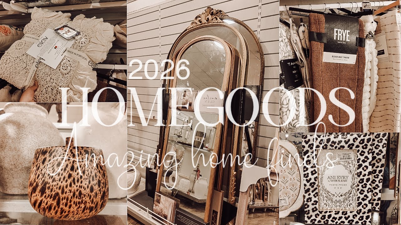 НОВИНКИ ДЛЯ ДОМА В HOMEGOODS 2026 \\ ПОХОД ПО МАГАЗИНАМ СО МНОЙ