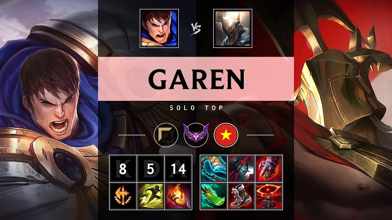 Garen Top vs Pantheon - VN Master Patch 25.16