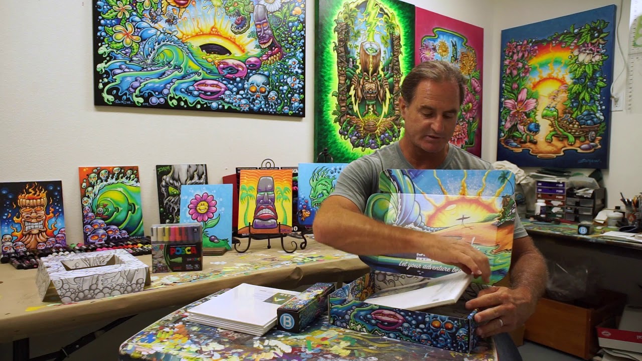 POSCA STARTER KIT - Learn How to Paint with Uni Posca and Drew Brophy