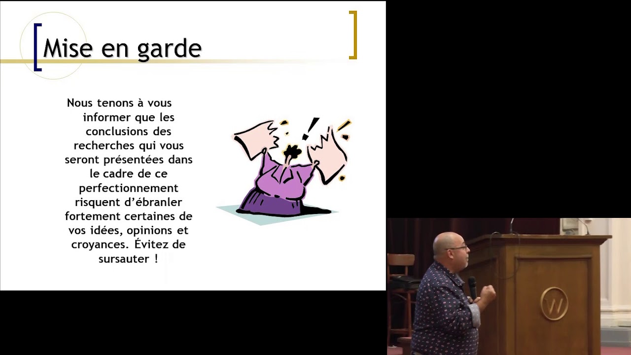 L’enseignement explicite des contenus – Conférence de Steve Bissonnette à  l’UMons