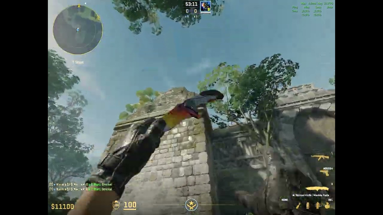 Quickest way to smoke A site Ancient(donut_ct)