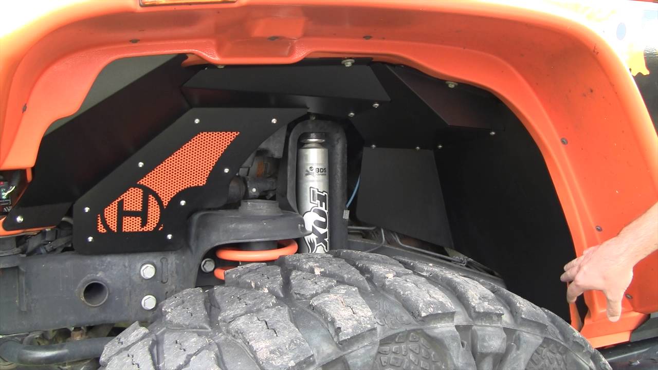 Hyline Offroad JK Fender Liner Advantages