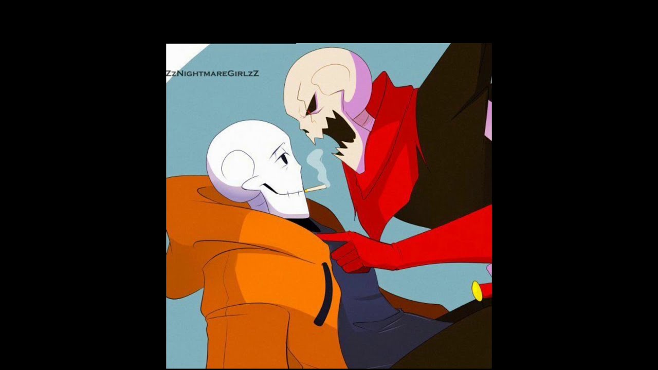 Fell Papyrus X Swap Papyrus "dernière danse"(nightcore male version)